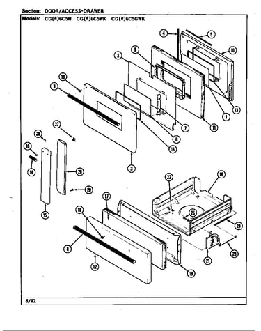 Door/drawer