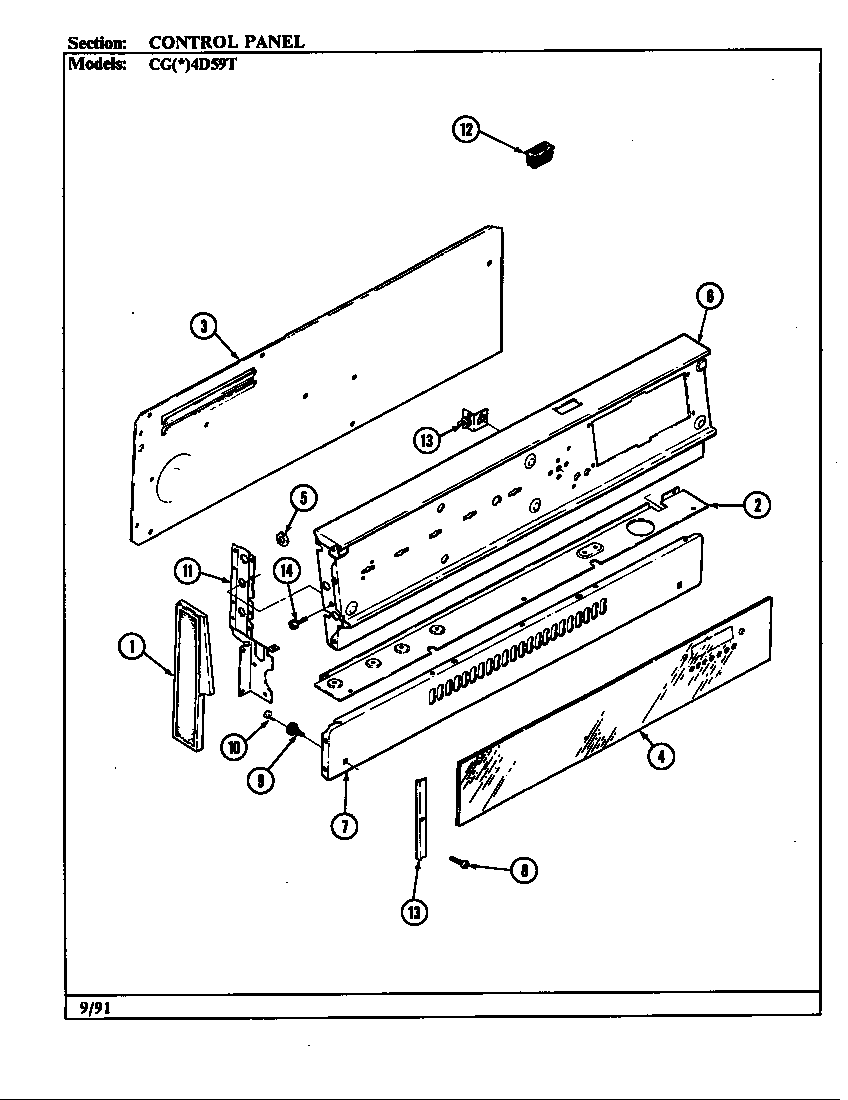 Control panel