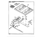 Crosley CGA4D59TZK top assembly diagram