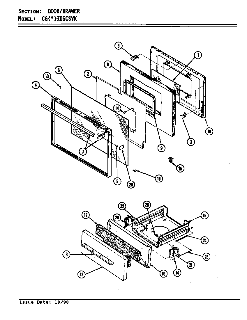 Door/drawer
