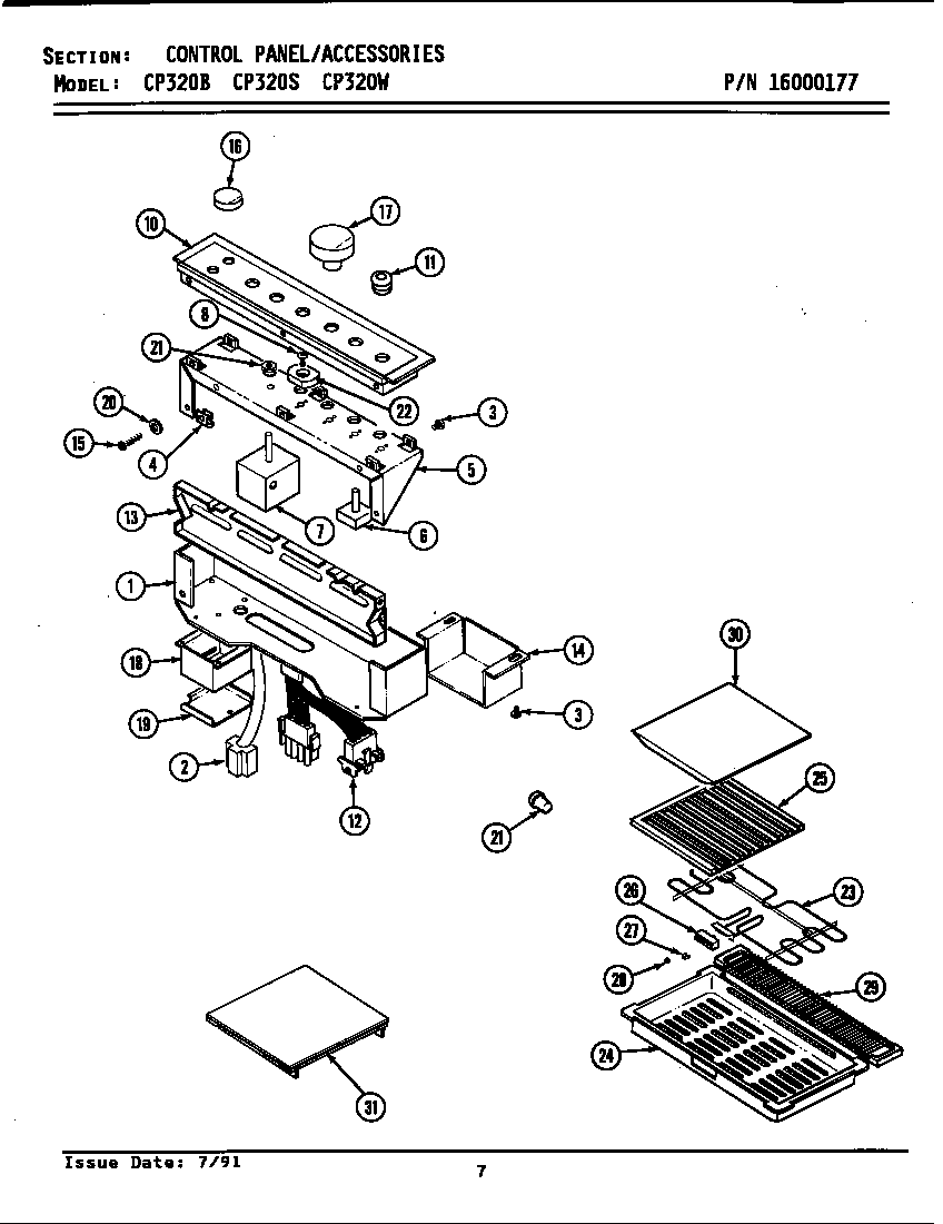 Control panel