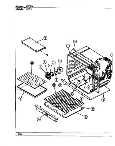 Oven (54fk-5txw) (54fn-5tkvw) (54fn-5tkxw) (54fn-5tvw) (54fn-5txw)