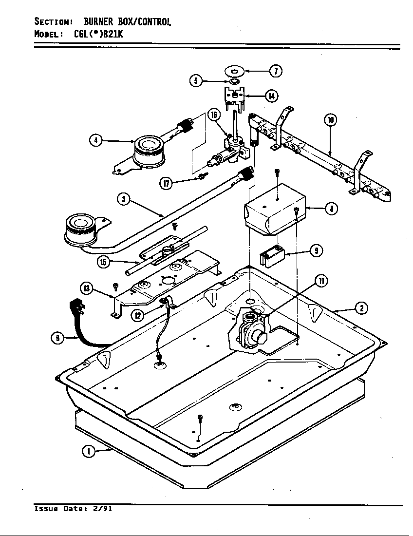 Burner box