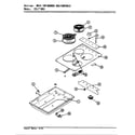 Crosley CELS861 top assembly diagram