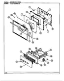 Door/drawer (ucg*3d5nx-b0) (ucga3d5nx-b0) (ucgw3d5nx-b0)