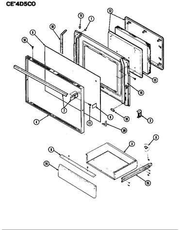 Door/drawer