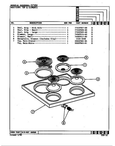 Top assembly