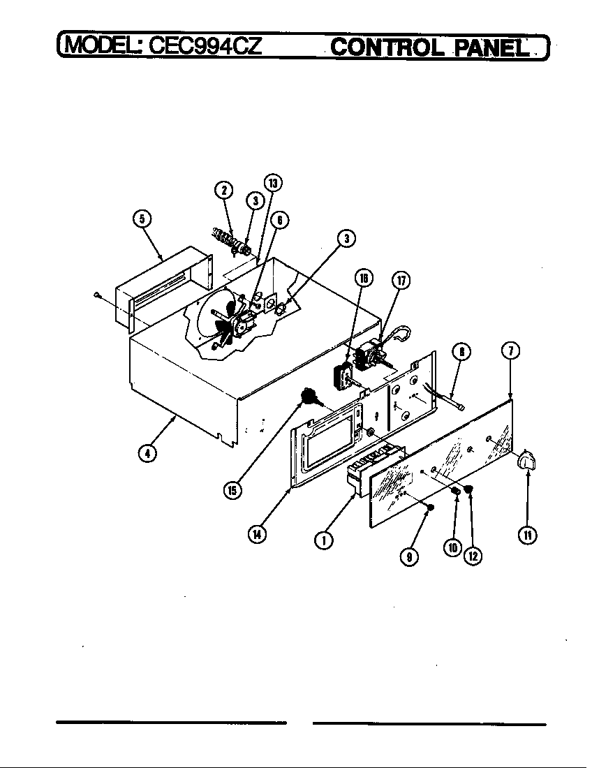 Control panel