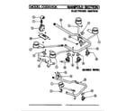 Crosley CGS831GK gas controls diagram