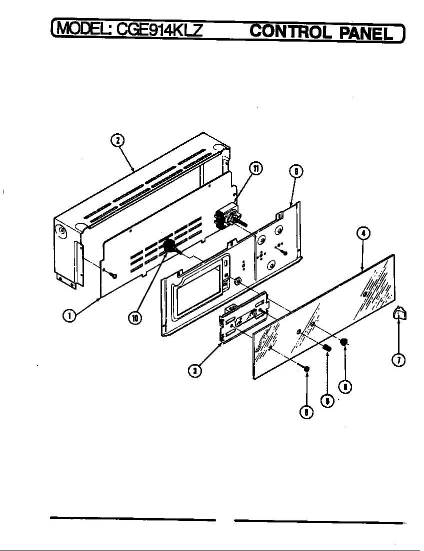 Control panel