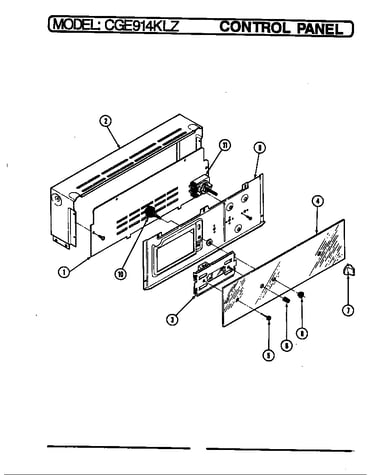 Control panel