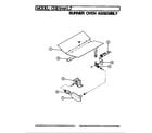 Crosley CGE914KLZ burner assembly diagram