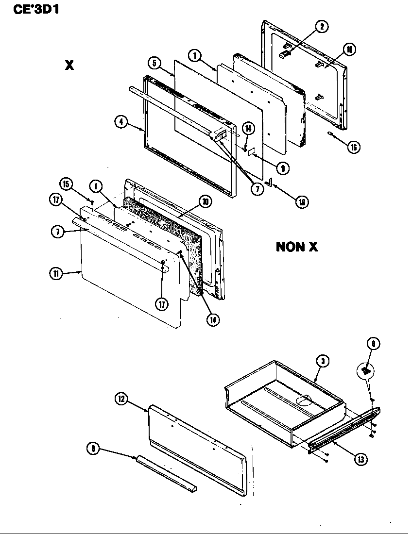 Door/drawer