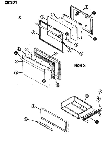 Door/drawer