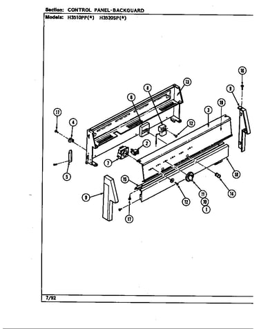 Control panel