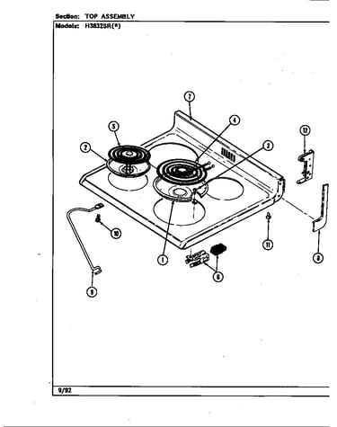 Top assembly