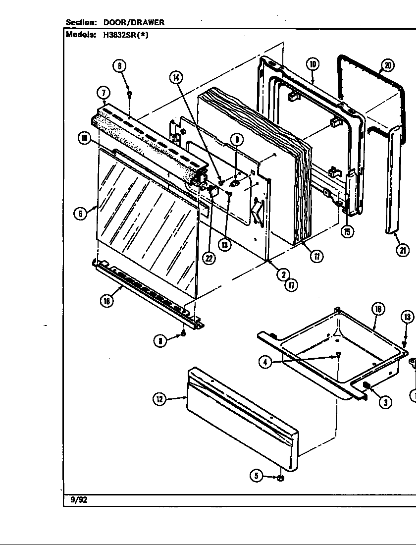 Door/drawer