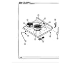 Hardwick H3510PRW top assembly diagram