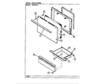 Hardwick H3520SRA door/drawer (h3510pr*) (h3510pra) (h3510prw) diagram
