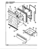 Door/drawer (h3520sr*) (h3520sra) (h3520srw)