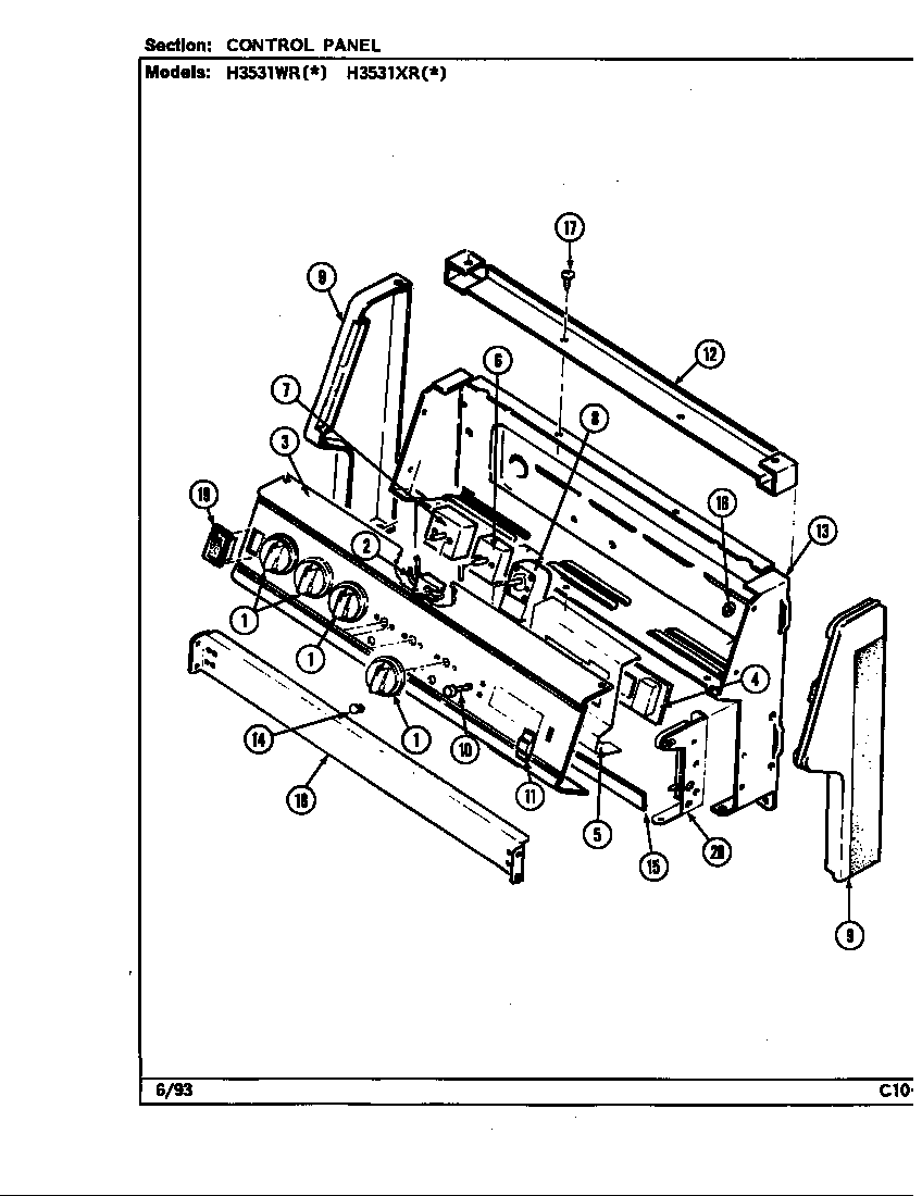 Control panel