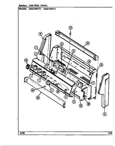 Control panel