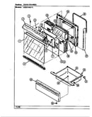 Door/drawer (h3531xr*) (h3531xra) (h3531xrw)