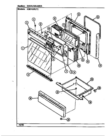 Door/drawer