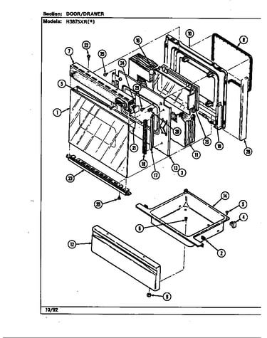 Door/drawer