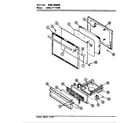Hardwick CG9617A439R door/drawer diagram