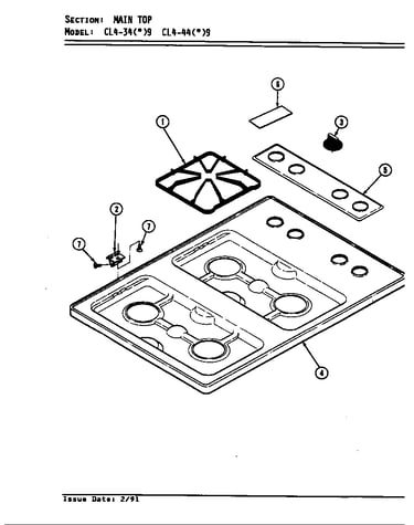 Top assembly