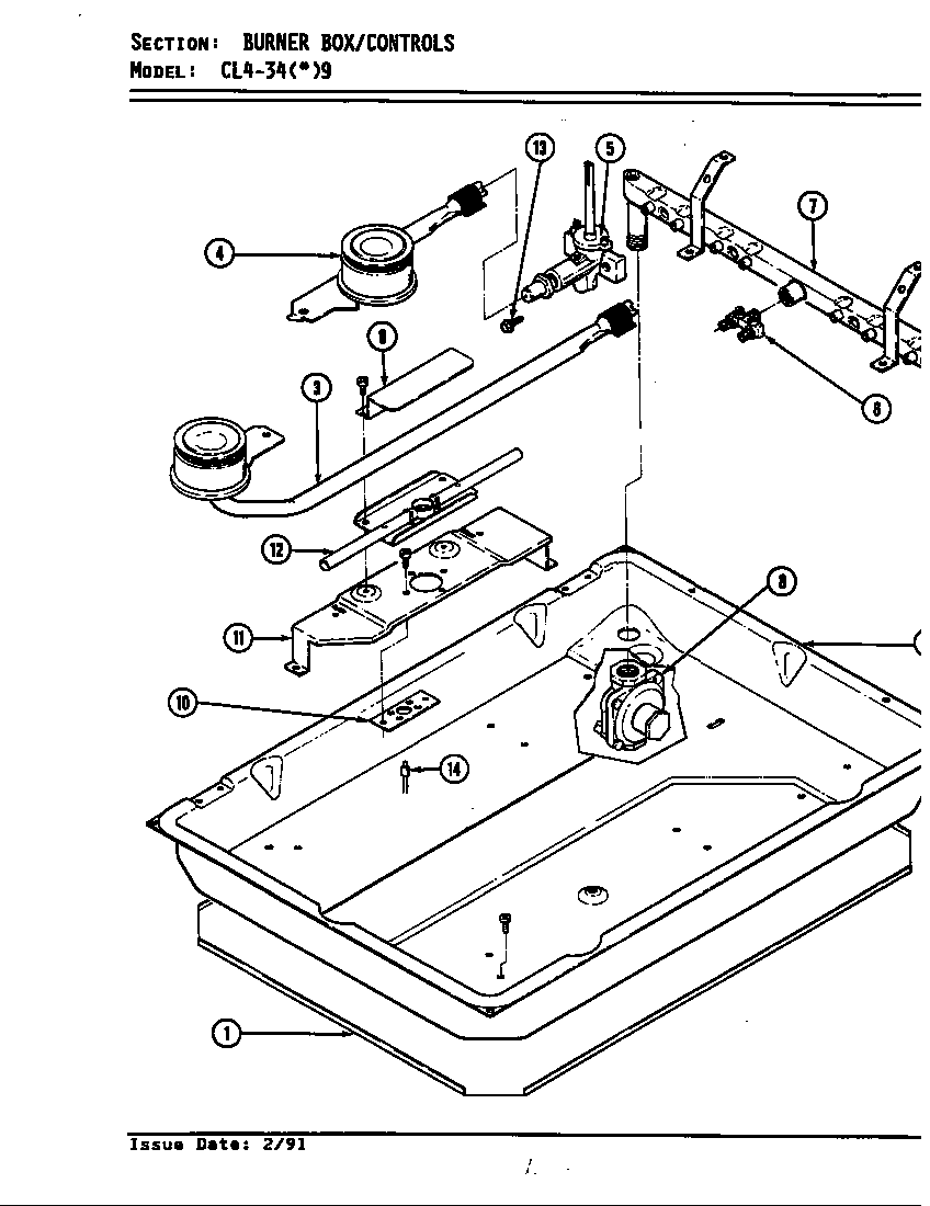 CONTROLS (CL4-34*9) (CL4-34A9) (CL4-34W9)