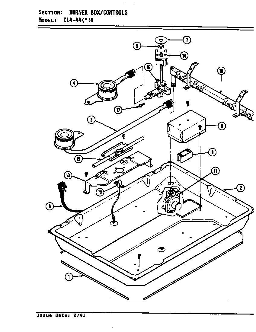 CONTROLS (CL4-44*9) (CL4-44A9) (CL4-44W9)