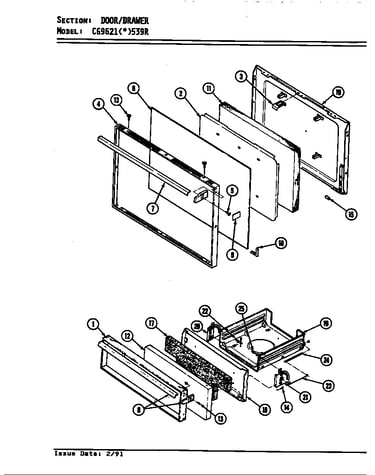 Door/drawer