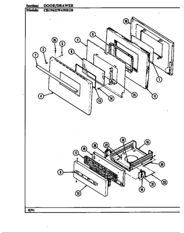 Door/drawer