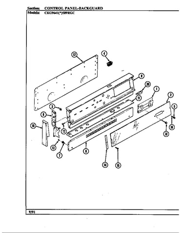 Control panel