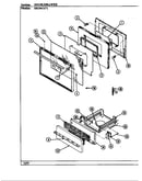 Door/drawer (skg9611*540r) (skg9611a540r) (skg9611w540r)