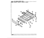 Hardwick H3221WRV top assembly diagram