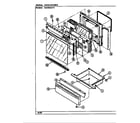 Hardwick H3478XRA door/drawer diagram