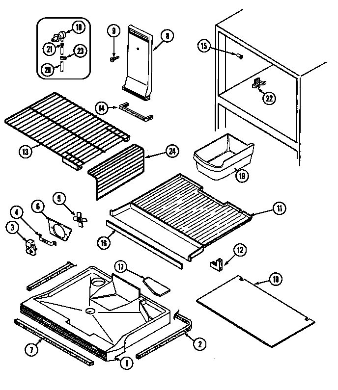 Freezer compartment