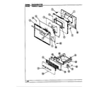 Hardwick CKM9641A580RW door/drawer (ckm9641*580rw) (ckm9641a580rw) (ckm9641w580rw) diagram