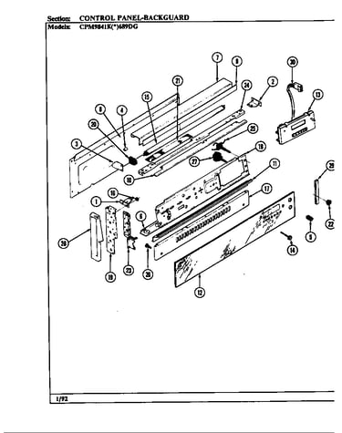 Control panel