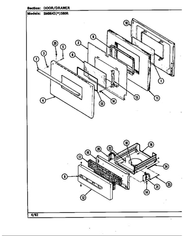 Door/drawer