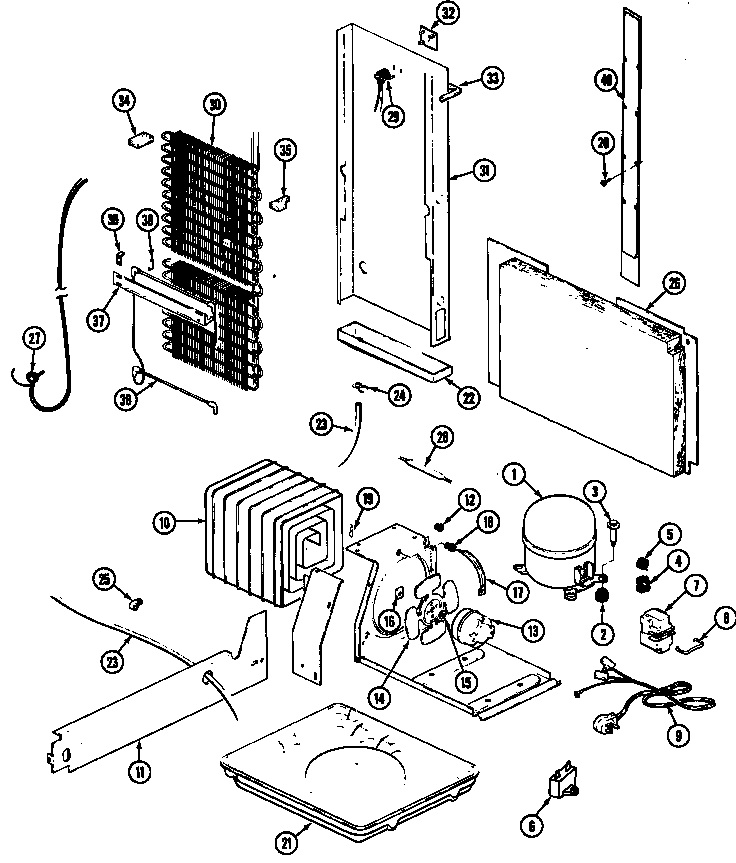 Unit compartment & system