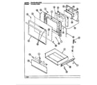 Hardwick CPG9841A689DQ door/drawer diagram