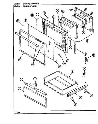 Door/drawer