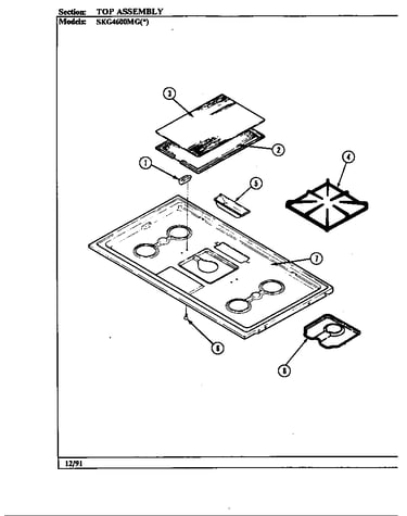 Top assembly