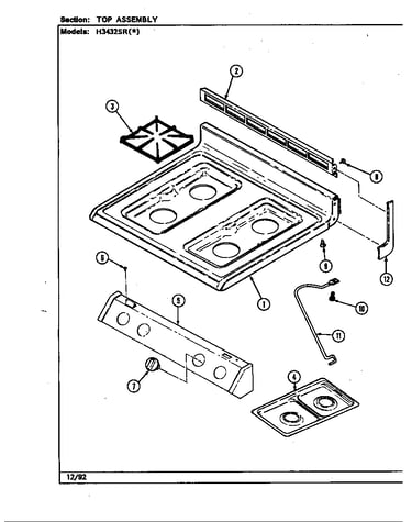 Top assembly