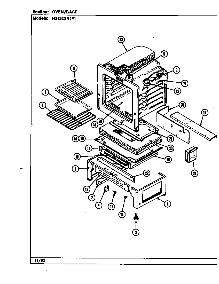 Oven/base