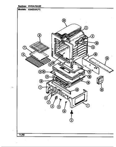 Oven/base